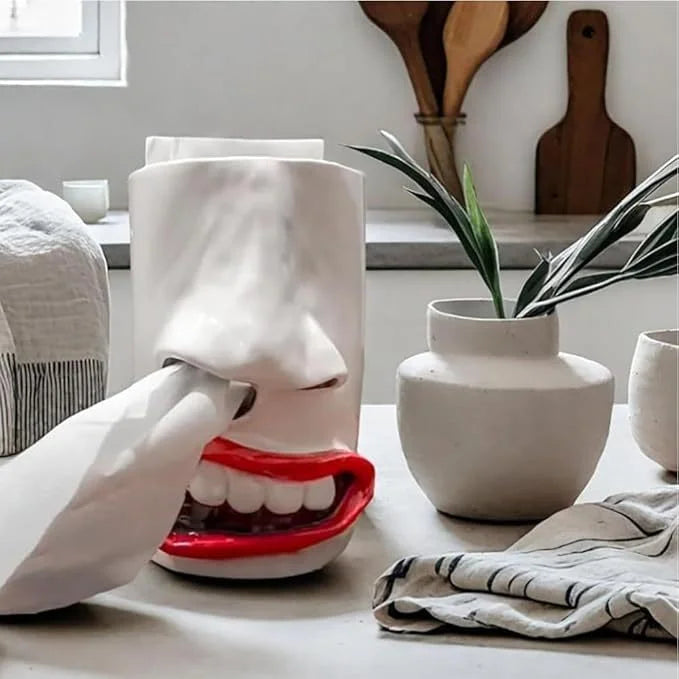 HappyFace™ – Boîte à mouchoirs amusante faite à la main