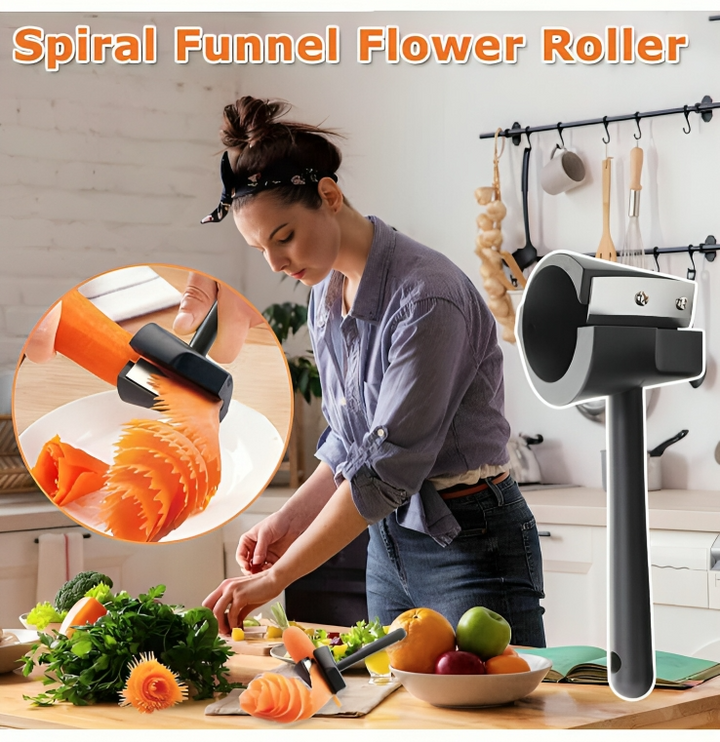 1+1 GRATUIT | BlossomCut - Coupe-légumes en spirale semblable à une fleur