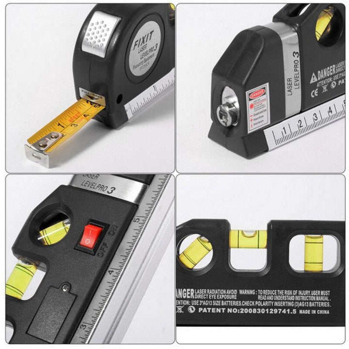 AccuQuad - Appareil de mesure laser multifonction 4-en-1