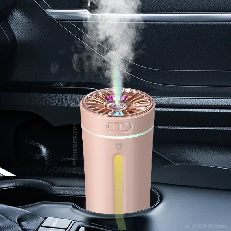Humidificateur Airvana | Ultra silencieux & alimenté par USB | Avec aromathérapie | Design compact