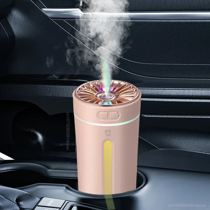Humidificateur Airvana | Ultra silencieux & alimenté par USB | Avec aromathérapie | Design compact