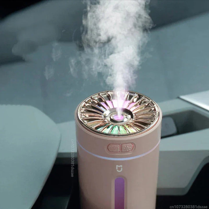 Humidificateur Airvana | Ultra silencieux & alimenté par USB | Avec aromathérapie | Design compact