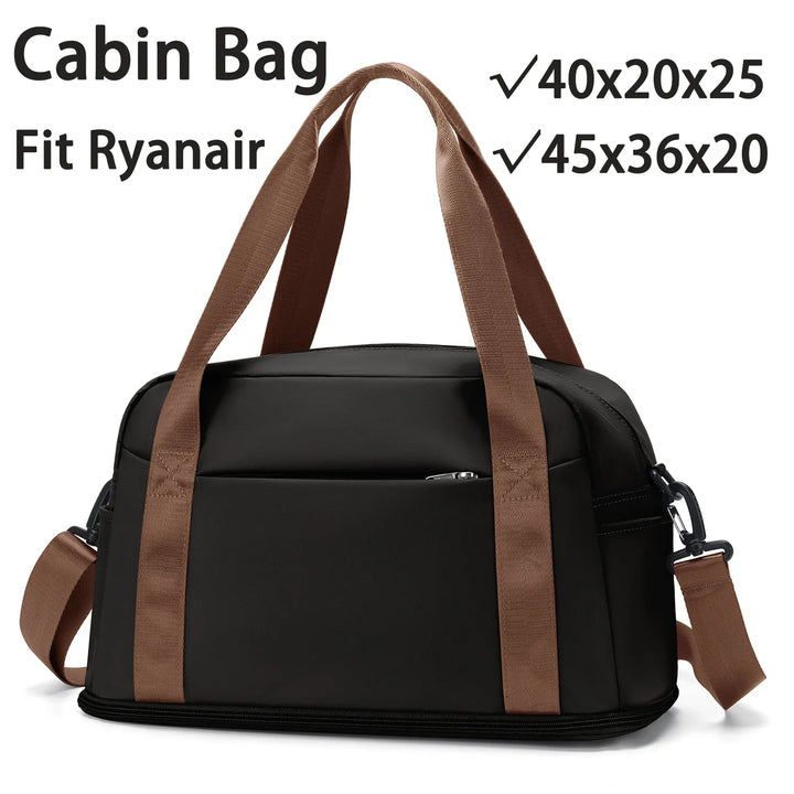Sac de voyage "Skyvora" | Taille maximale de bagages à main | Léger et polyvalent | 40x20x25 cm & 45x36x20 cm