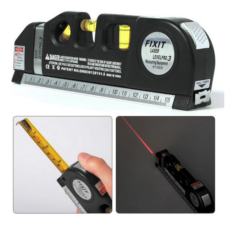 AccuQuad - Appareil de mesure laser multifonction 4-en-1
