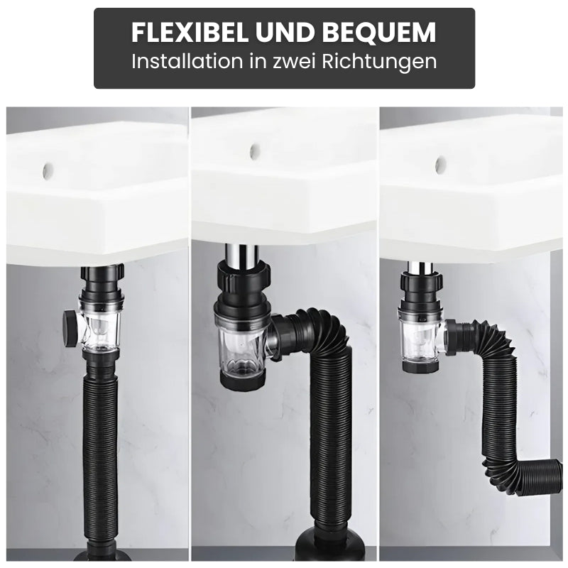 OdorBlock - Tuyau de drainage universel anti-odeur