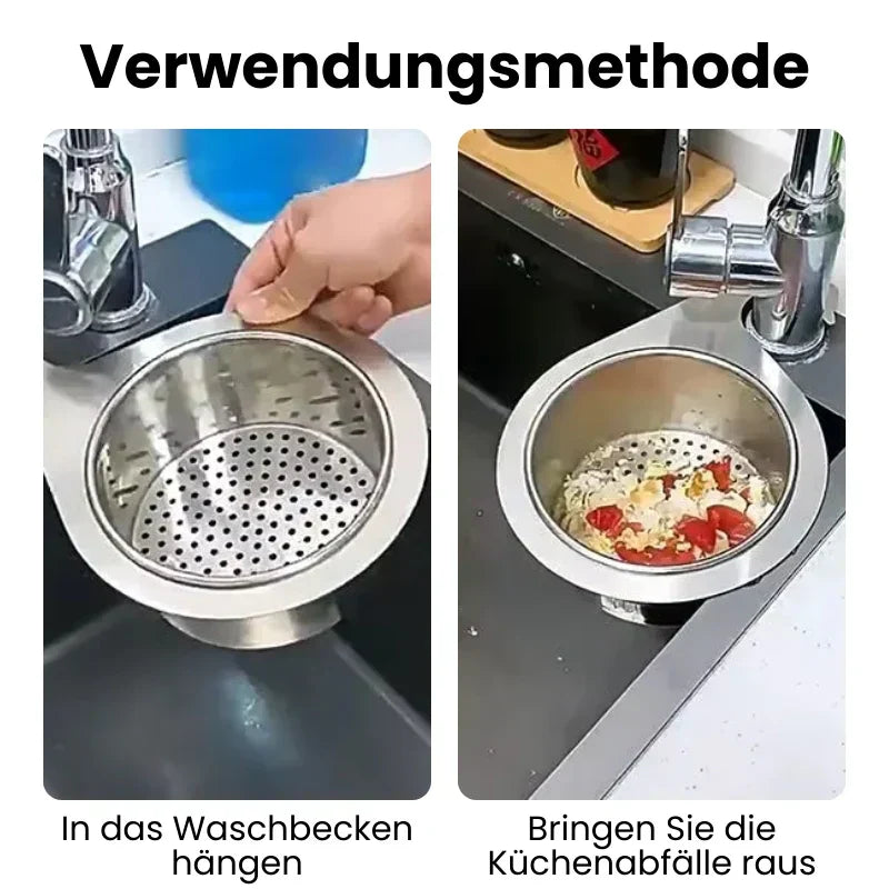 1+1 GRATUIT | BasinHaven – Évier de cuisine compact pour un drainage efficace