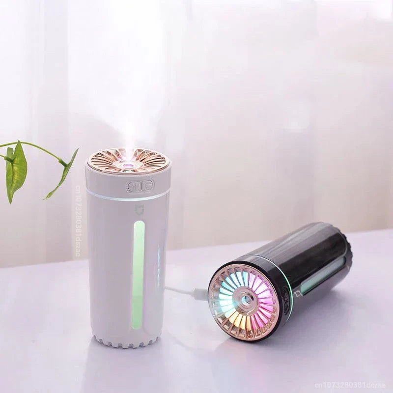 Humidificateur Airvana | Ultra silencieux & alimenté par USB | Avec aromathérapie | Design compact