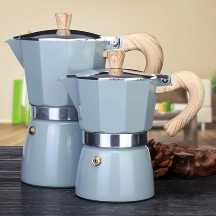 Caffesso Perkomio Cafetière à Espresso | Percolateur Classique | Pour la Maison & en Voyage | 150 ml / 300 ml