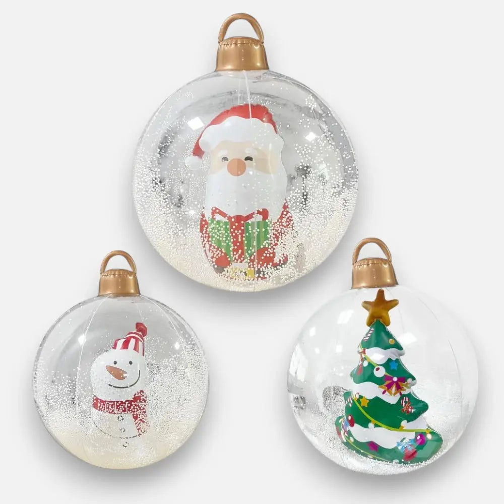 GlowOrnament™ – Boule de Noël gonflable