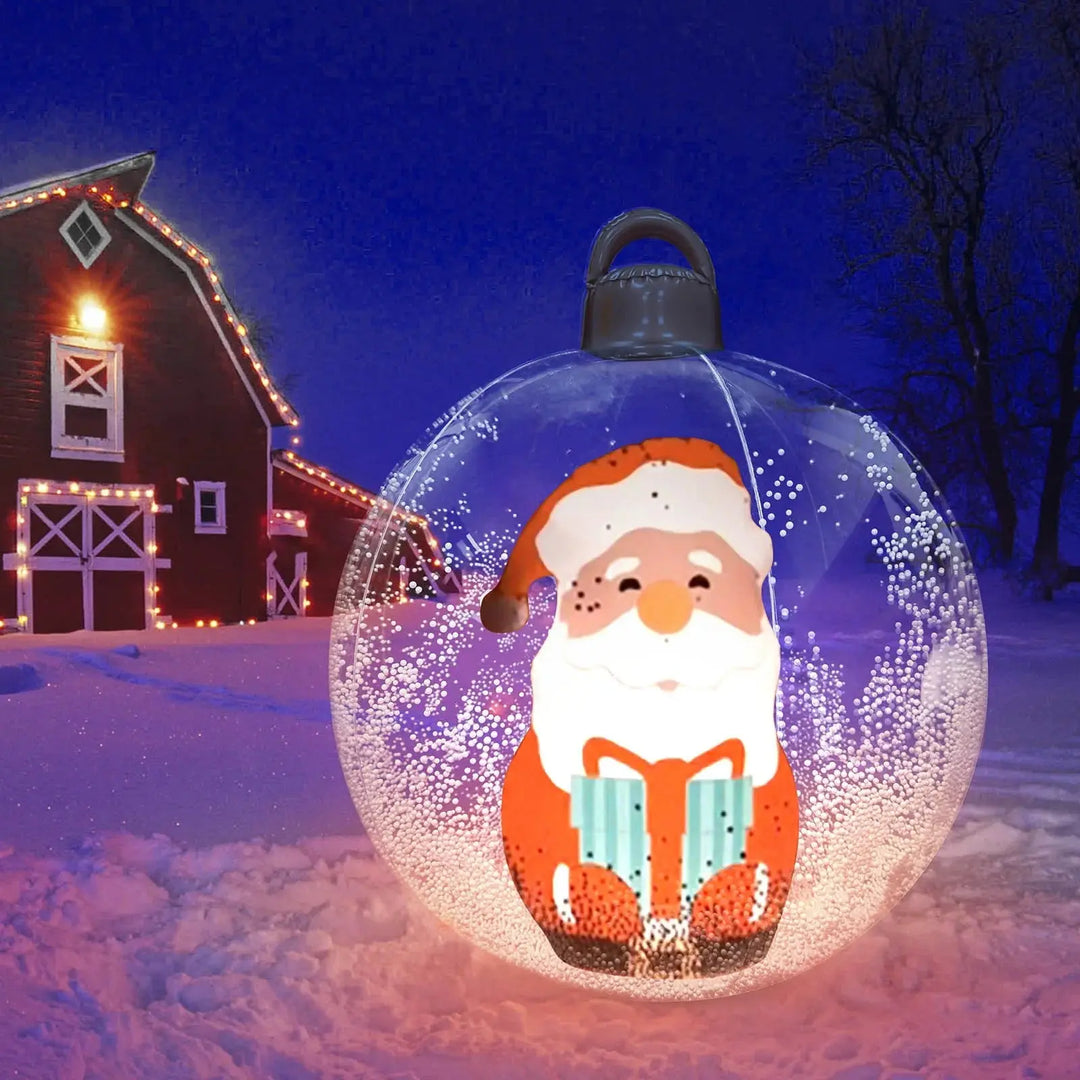 GlowOrnament™ – Boule de Noël gonflable