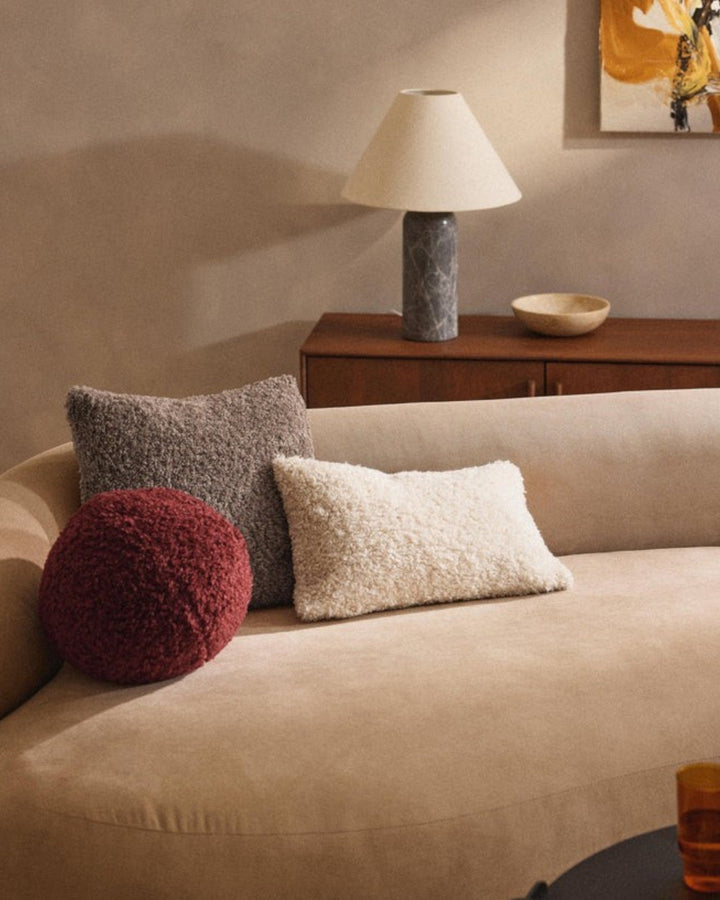 Taie d'oreiller Dotty Teddy - Moelleuse et douce (45x45 cm)