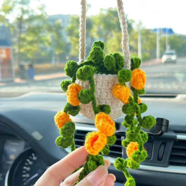 Panier à crocheter LeafLoom | Fait main | Auto & Maison | Décoration naturelle
