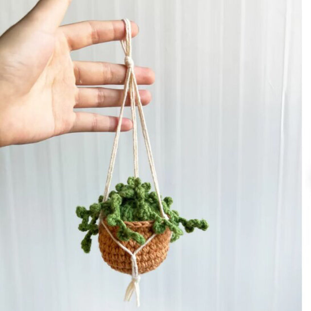 Panier à crocheter LeafLoom | Fait main | Auto & Maison | Décoration naturelle