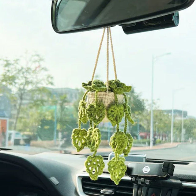 Panier à crocheter LeafLoom | Fait main | Auto & Maison | Décoration naturelle