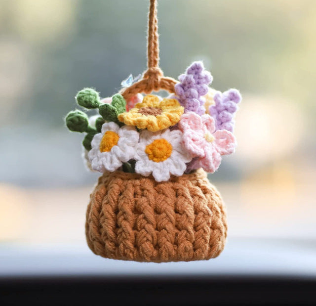 Panier à crocheter LeafLoom | Fait main | Auto & Maison | Décoration naturelle
