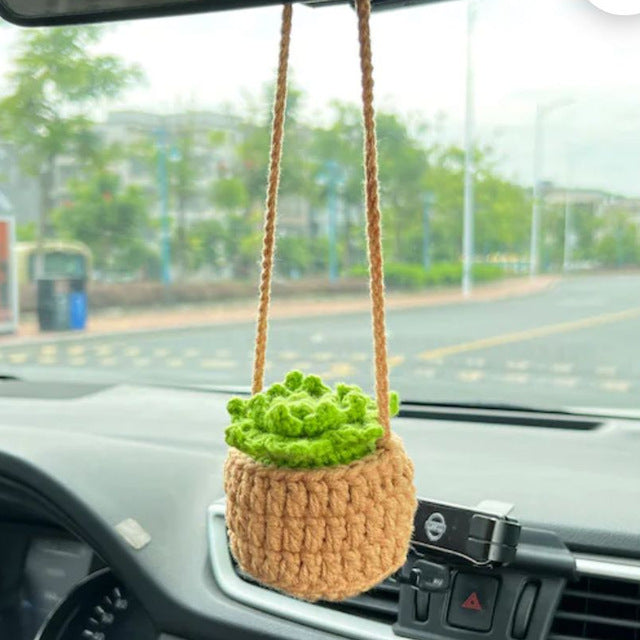 Panier à crocheter LeafLoom | Fait main | Auto & Maison | Décoration naturelle