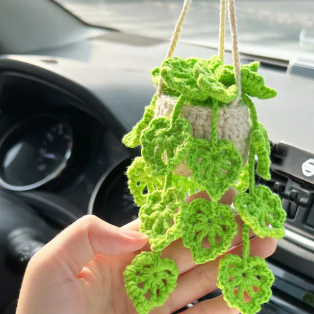 Panier à crocheter LeafLoom | Fait main | Auto & Maison | Décoration naturelle