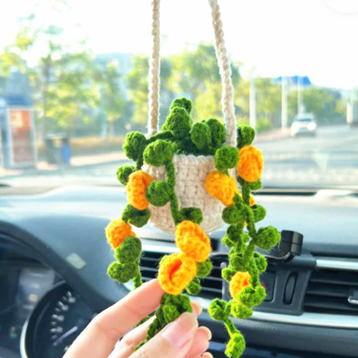 Panier à crocheter LeafLoom | Fait main | Auto & Maison | Décoration naturelle
