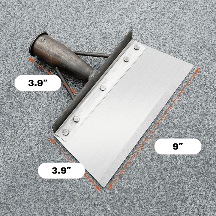EcoSteel - Pelle de nettoyage lourde en acier
