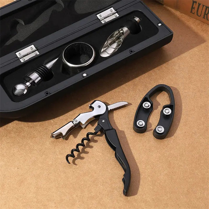 VinoLuxe – Le coffret 5-en-1 pour les amateurs de vin !