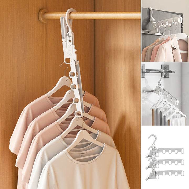 2+1 GRATUIT | FoldiHooks - Votre ensemble de cintres compact