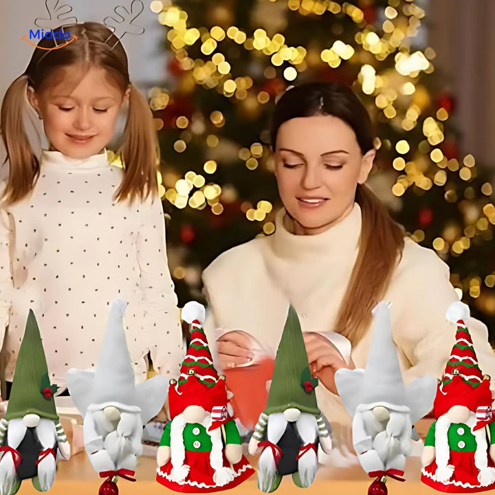 HolidayHaven - Calendrier de l'Avent en Peluche Gnome