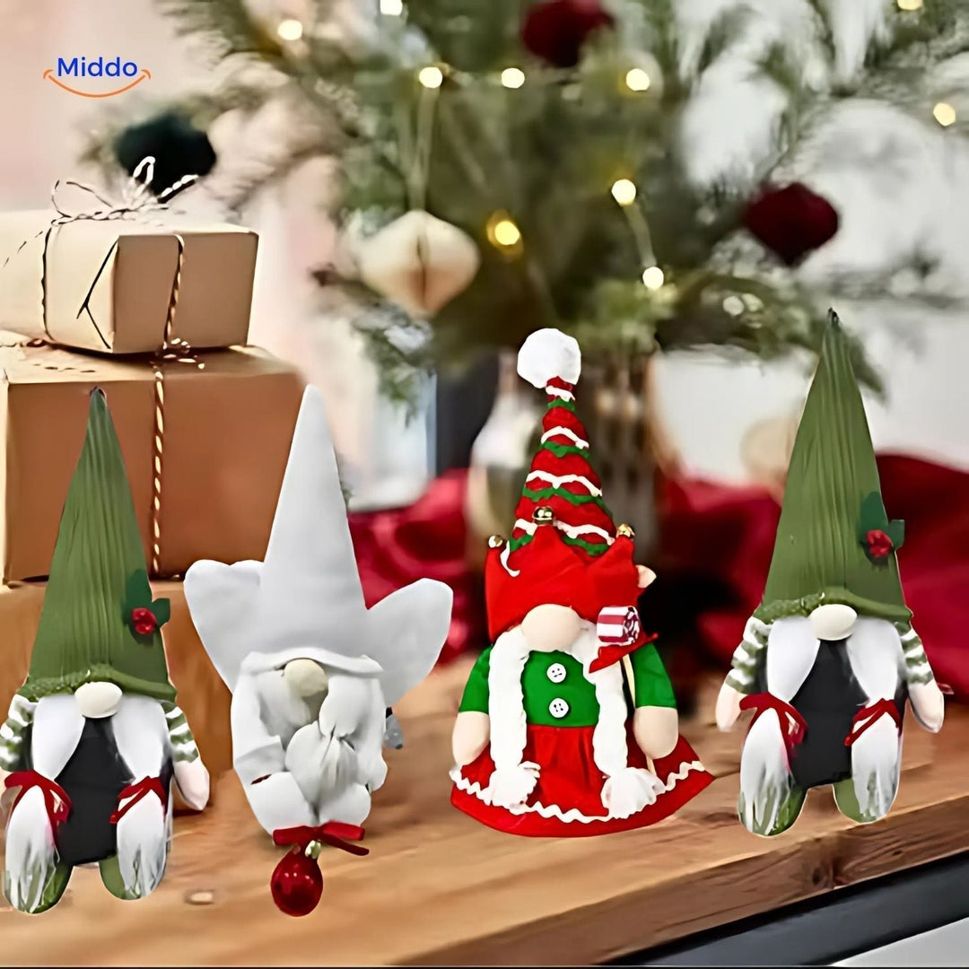 HolidayHaven - Calendrier de l'Avent en Peluche Gnome