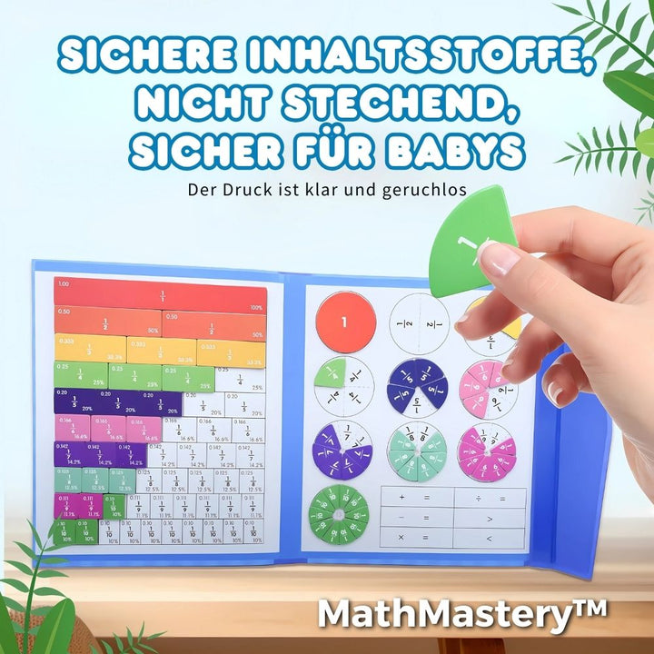 MathWhiz - Livre de jeu pour les fractions mathématiques