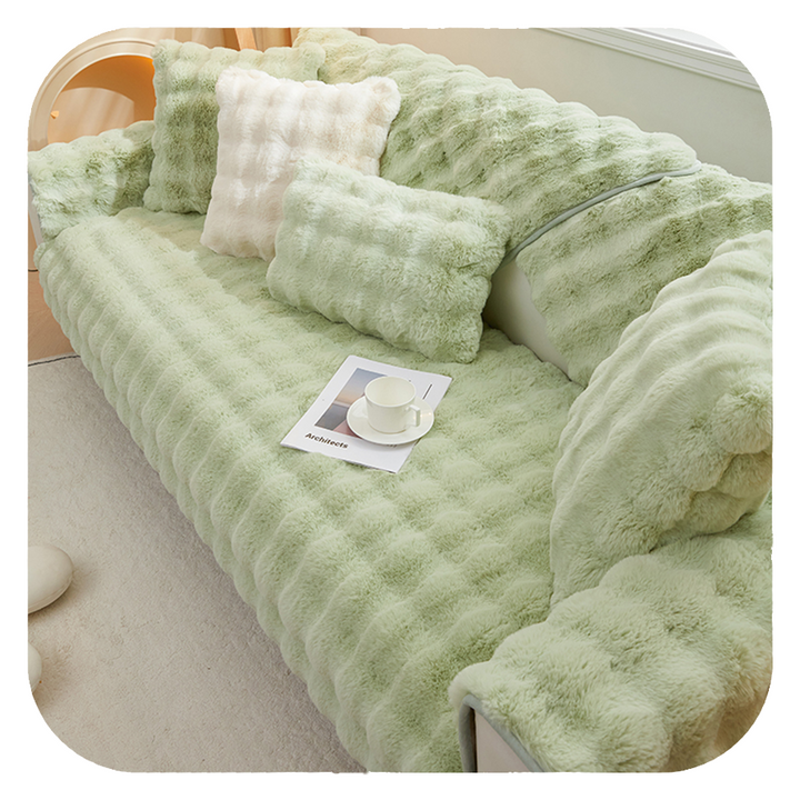 Plushy - Protection de canapé luxueuse, confort et douceur ultimes !