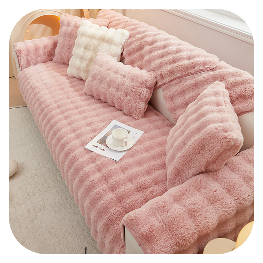 Plushy - Protection de canapé luxueuse, confort et douceur ultimes !