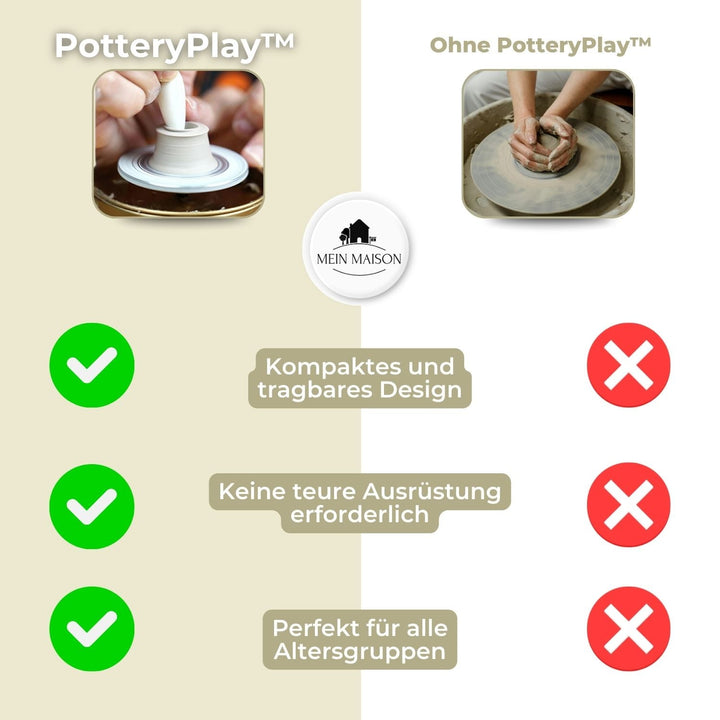 PotteryPlay™ - Apprenez l'art de la poterie à la maison
