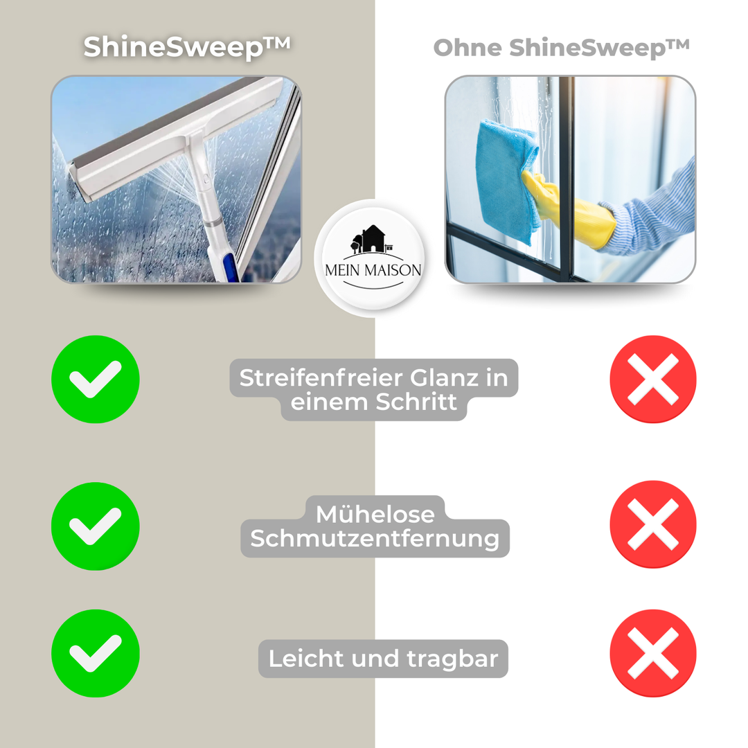 ShineSweep – Sans traces jusqu'au dernier coin !