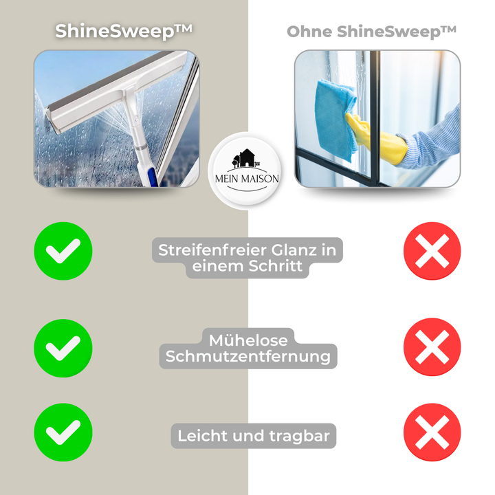 ShineSweep – Sans traces jusqu'au dernier coin !