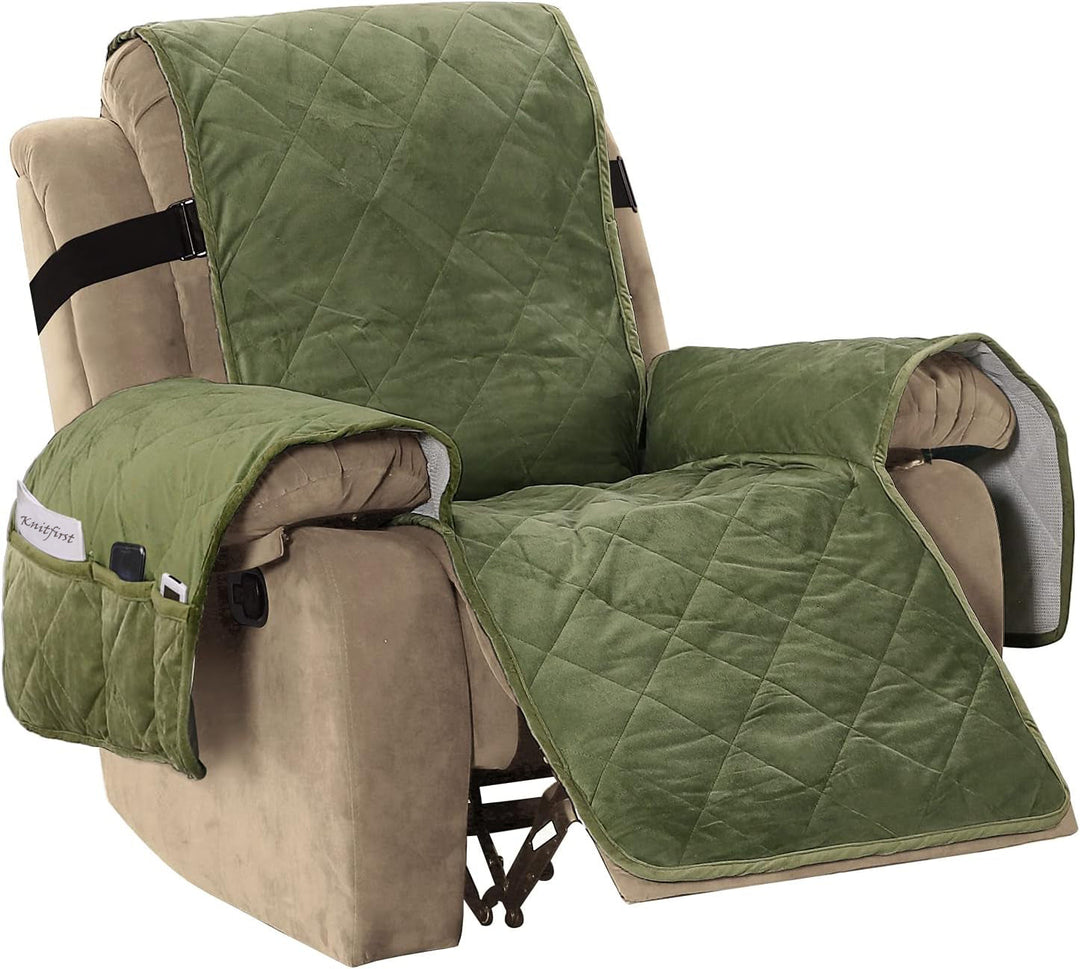 VelvetGuard Housse de canapé | Flanelle de luxe | Antidérapante & Lavable | Pour canapés 3 places jusqu'à 198 cm