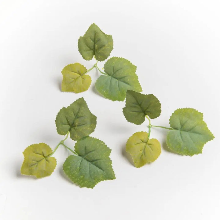 Silvara Feuilles d'érable artificielles en soie | 100 pièces | Décoration automnale pour mariage, maison & fêtes | 6,5 × 5 × 13,5 cm