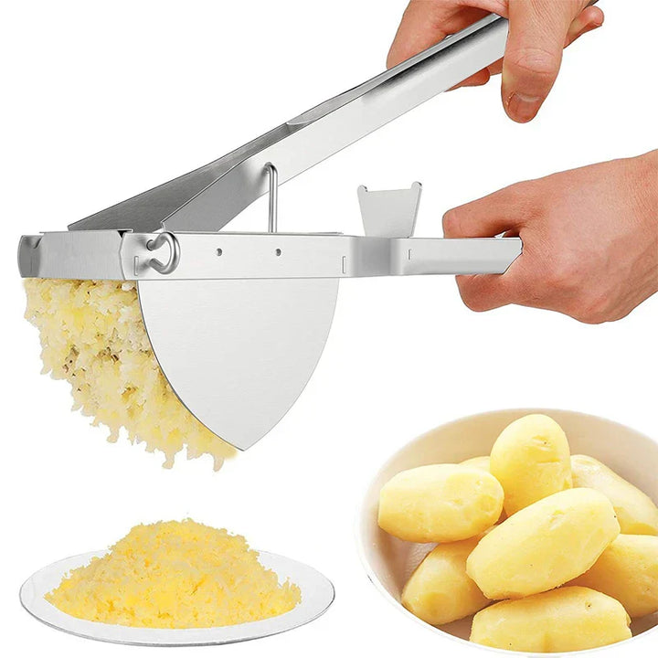 Culinero Presse-purée | Presse-purée | Acier inoxydable | Résistant et durable | Pour pommes de terre, fruits et légumes