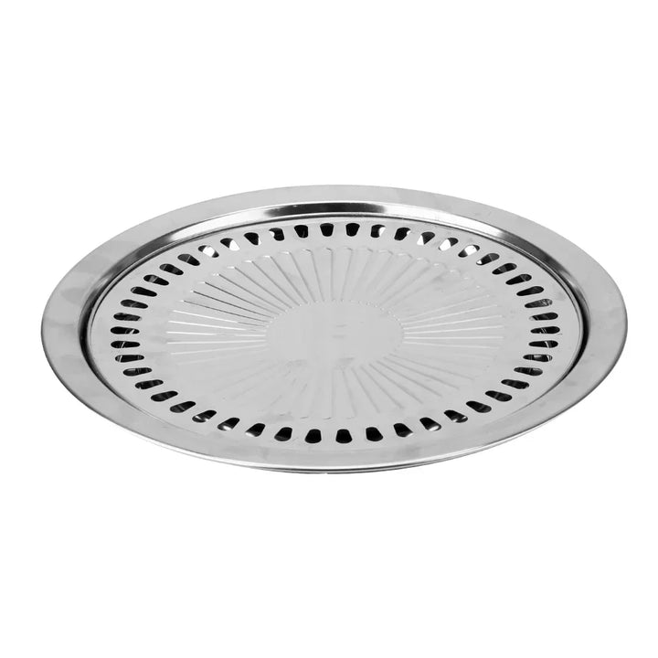 Grillossa Poêle à Griller Inox | Antiadhésif & Sans Graisse | Pour Plaques de Gaz & Électriques | Compatible Lave-Vaisselle