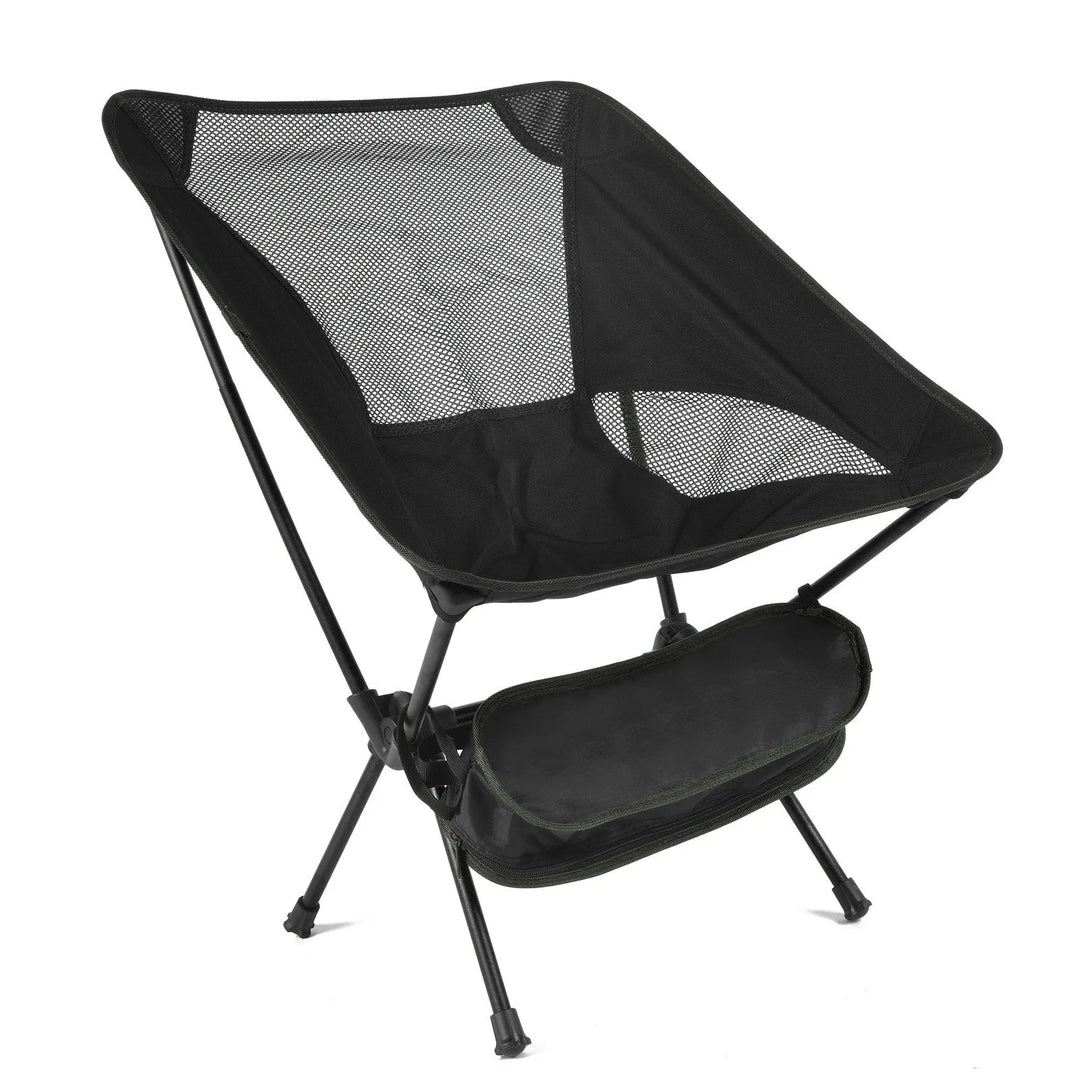 Ensemble de Chaise de Camping & Couverture de Plage Flexora | Ultra-léger & Pliable | Inclus : Tapis de Pique-nique sans Sable | Pour Plage, Randonnée & Pêche