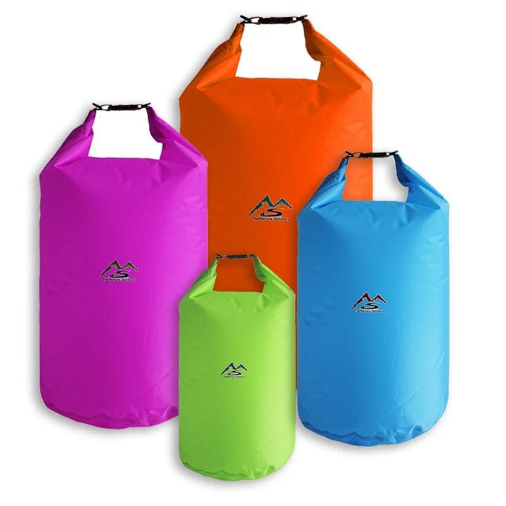 Set de Sacs Étanches AquaVault | Imperméable & Résistant à la Déchirure | 5L–70L | Pour le Camping, le Bateau & les Voyages