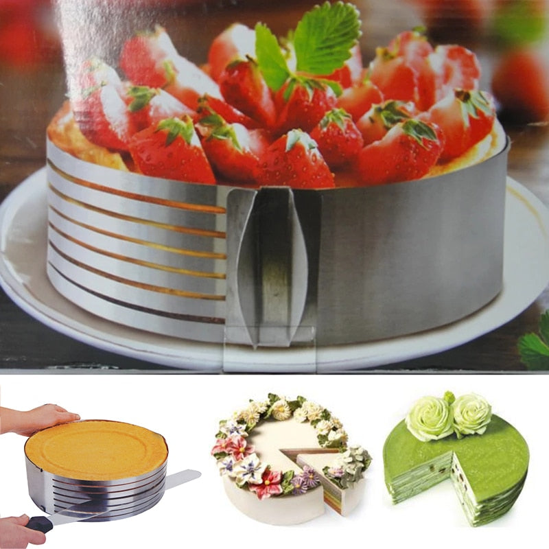 TierCutter - Emporte-pièce à gâteau en acier inoxydable réglable