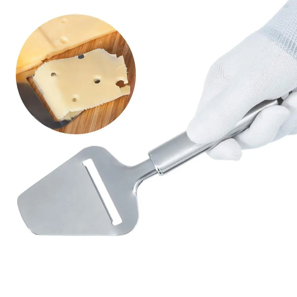 Slicerio Râpe à fromage en acier inoxydable | Découpe précise pour fromage & beurre | Robuste & Lavable au lave-vaisselle | env. 60 g