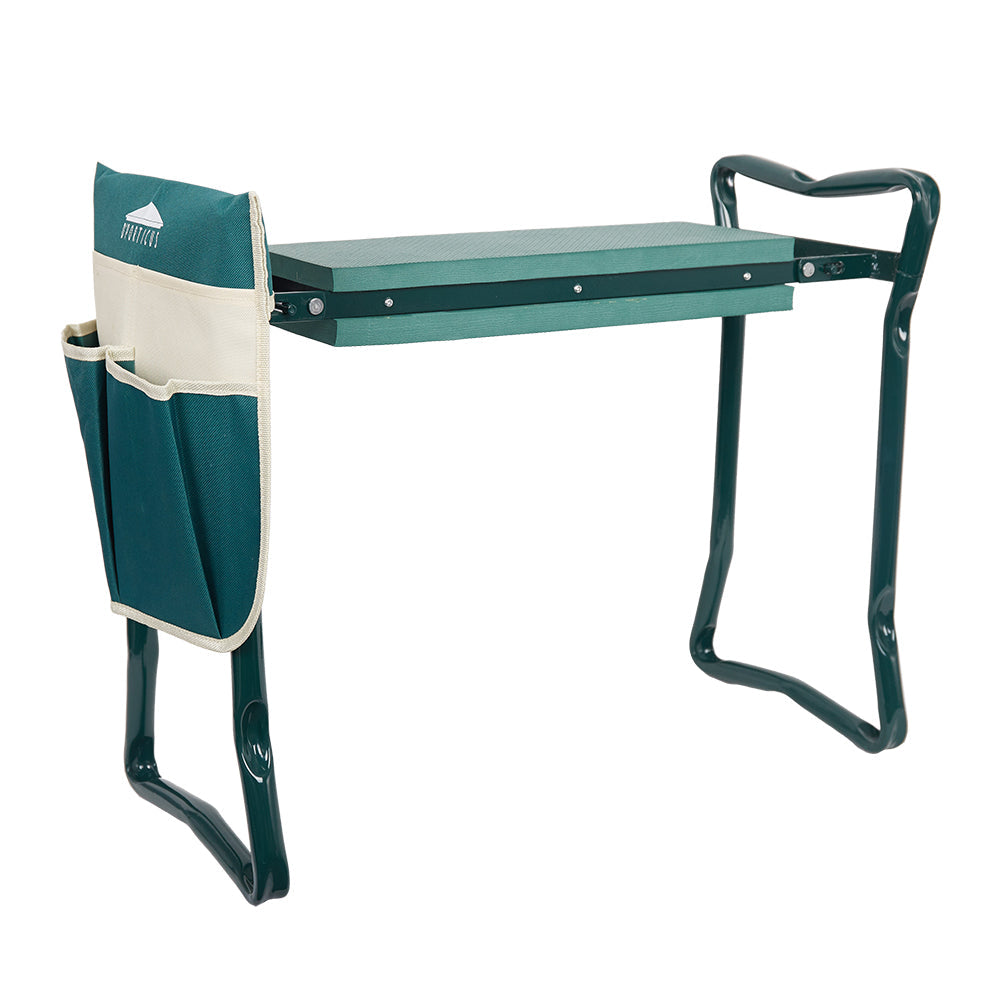 GardenEase - Tondeuse de genoux de jardin et siège avec sac à outils