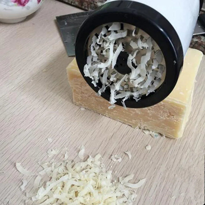 Râpe à fromage en acier inoxydable GRATEVO DuoCut | Inclut 2 inserts de coupe | Râpe à fromage robuste & râpe à légumes