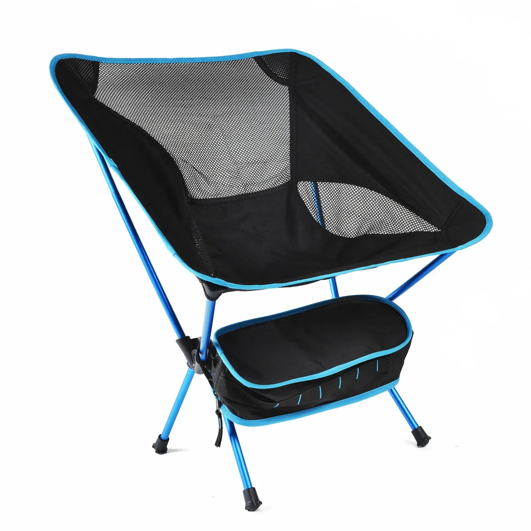 Ensemble de Chaise de Camping & Couverture de Plage Flexora | Ultra-léger & Pliable | Inclus : Tapis de Pique-nique sans Sable | Pour Plage, Randonnée & Pêche