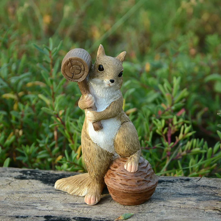 NutCharm – Le décor écureuil avec cœur !