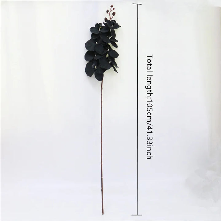 Orchidée Papillon Artificielle | 8 Fleurs | Soie | 68–105 cm | Décoration de Mariage & d'Intérieur