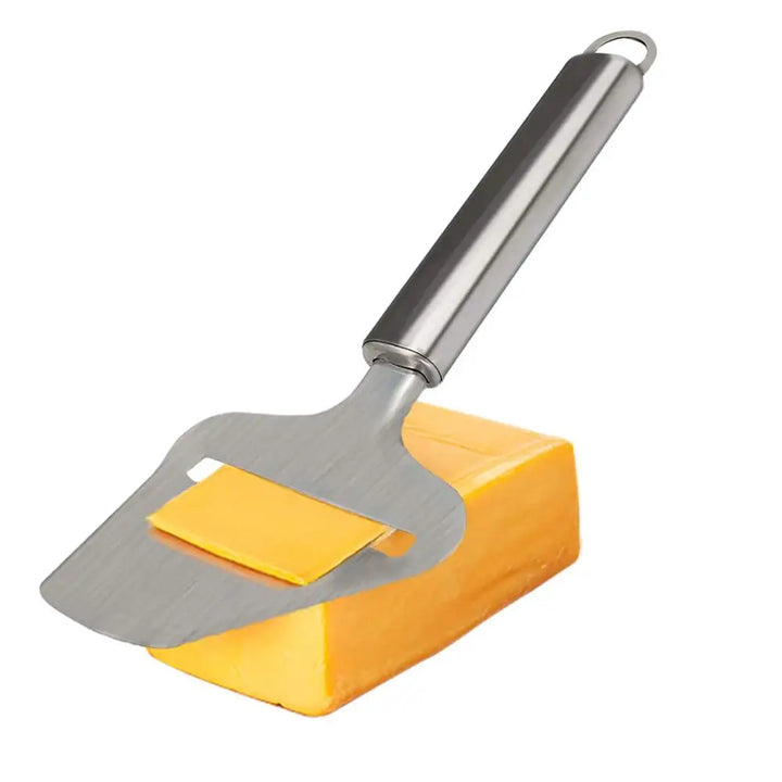 Slicerio Râpe à fromage en acier inoxydable | Découpe précise pour fromage & beurre | Robuste & Lavable au lave-vaisselle | env. 60 g