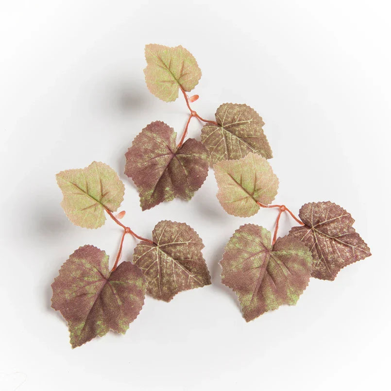 Silvara Feuilles d'érable artificielles en soie | 100 pièces | Décoration automnale pour mariage, maison & fêtes | 6,5 × 5 × 13,5 cm