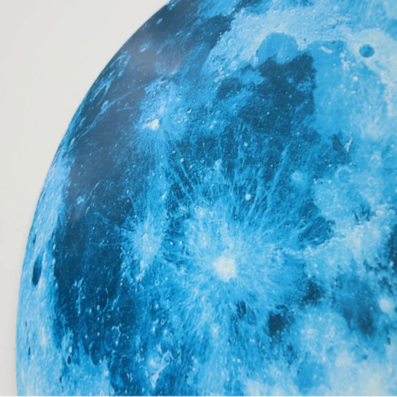 Autocollant mural Lune Lumineuse Lunaris Glow | Phosphorescent | 3 tailles | Autocollant et amovible