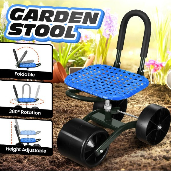 GrowGlide – Le tabouret de jardin rotatif !